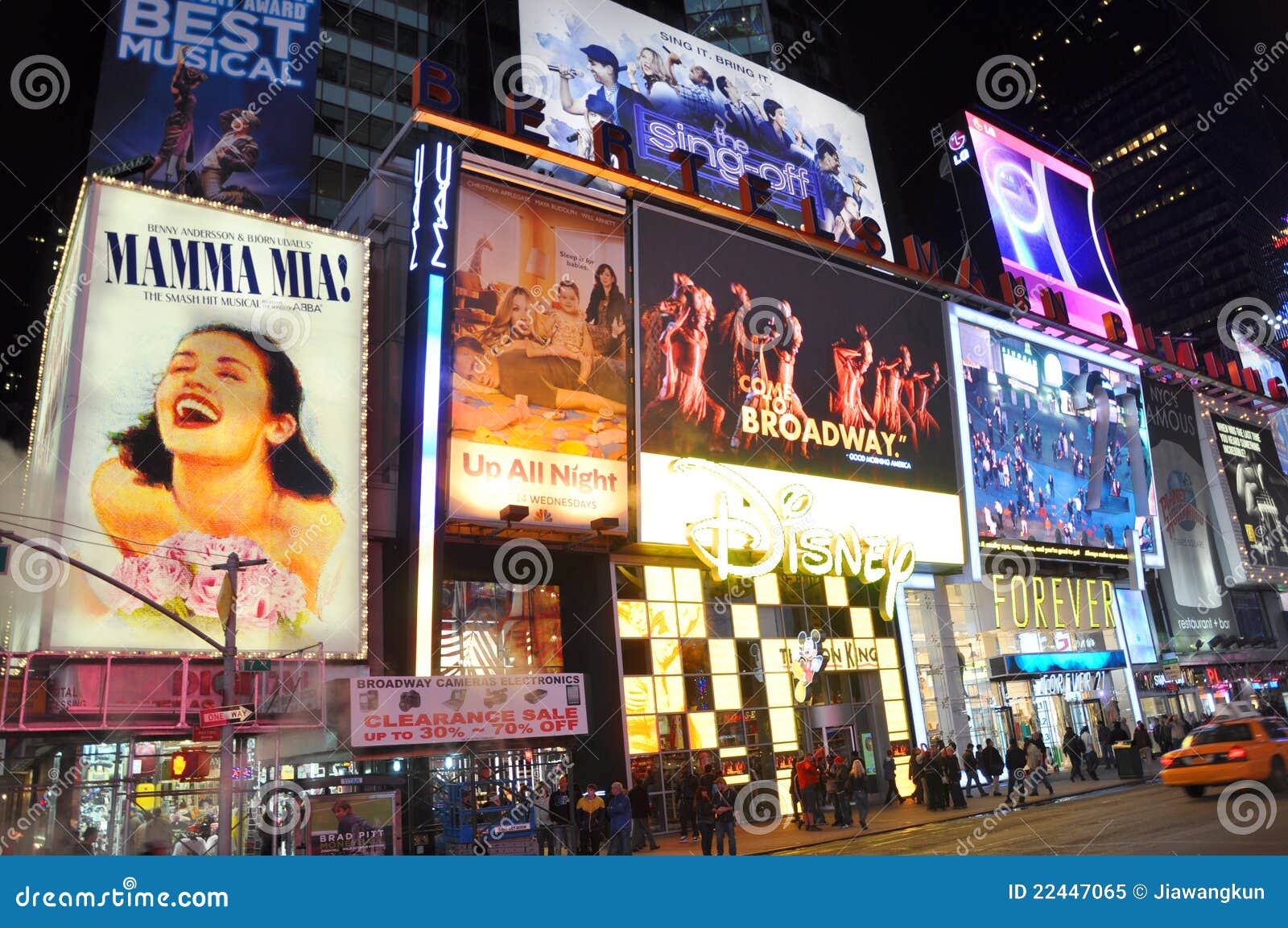 Stores In New York City Times Square