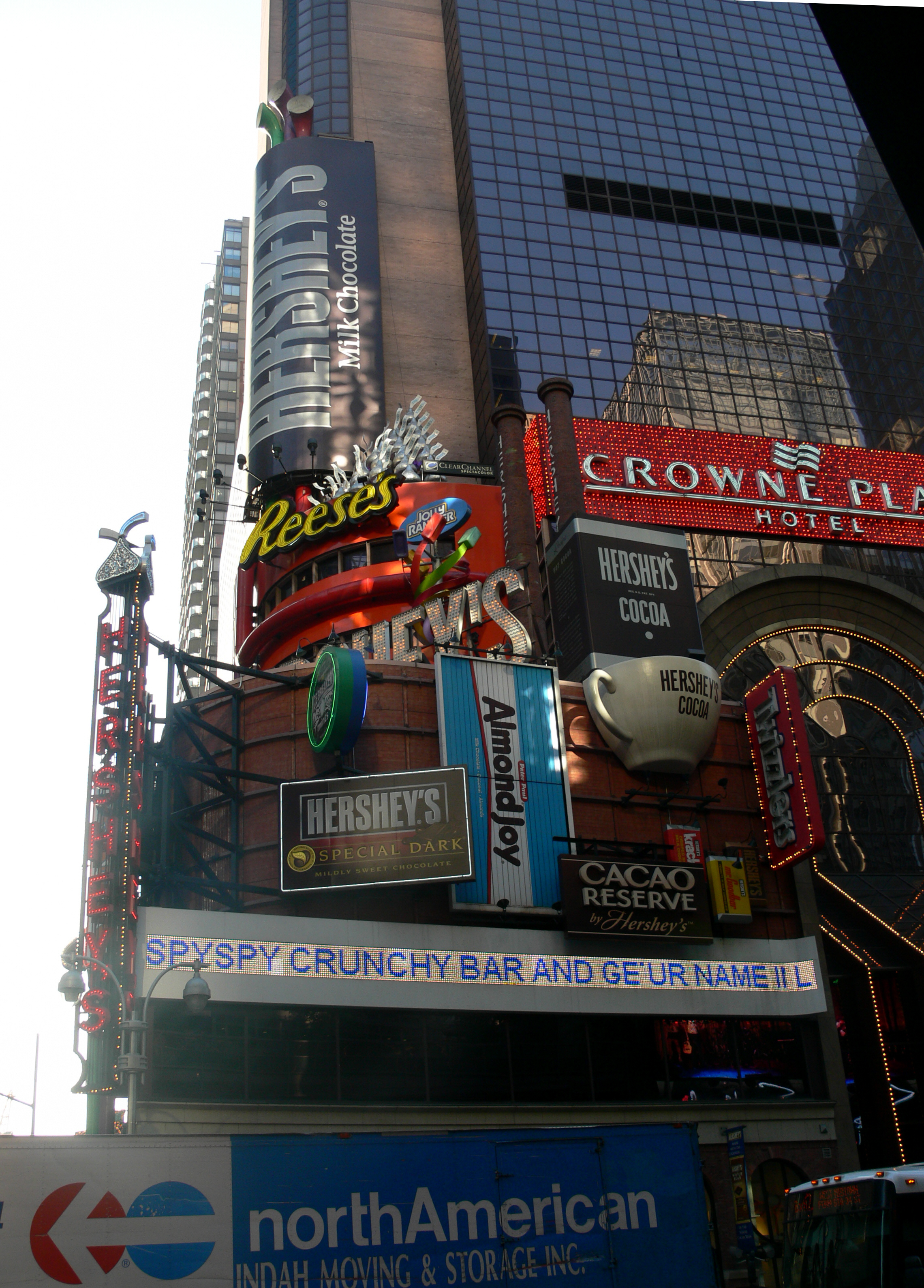 Stores In New York City Times Square