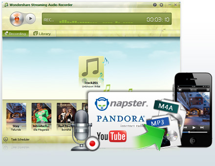 Streaming Music Recorder