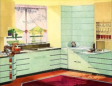 Streamline Moderne Kitchen