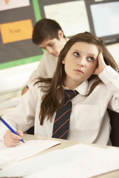 Students Studying In Classroom