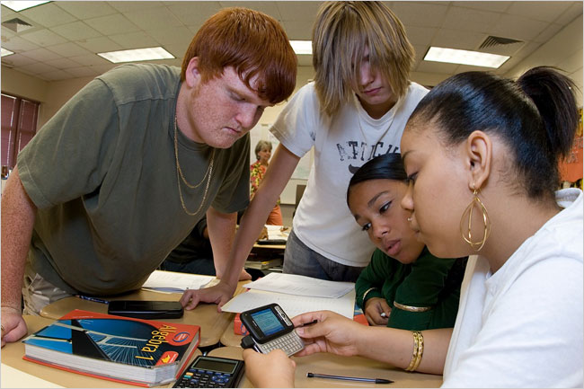 Students Using Technology In The Classroom