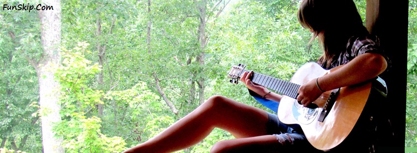 Stylish Profile Pics For Fb For Girls With Guitar