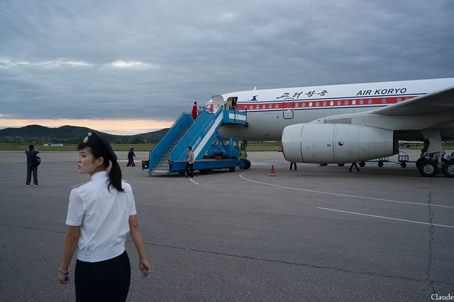 Sunan International Airport Pyongyang North Korea