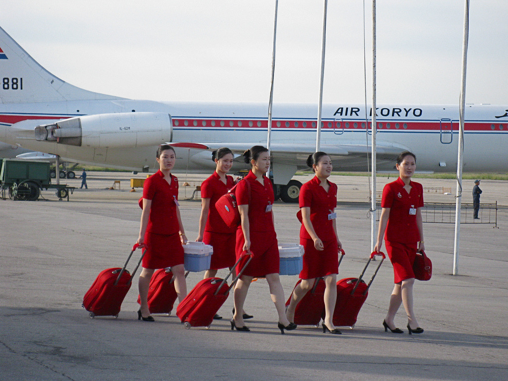 Sunan International Airport Pyongyang North Korea