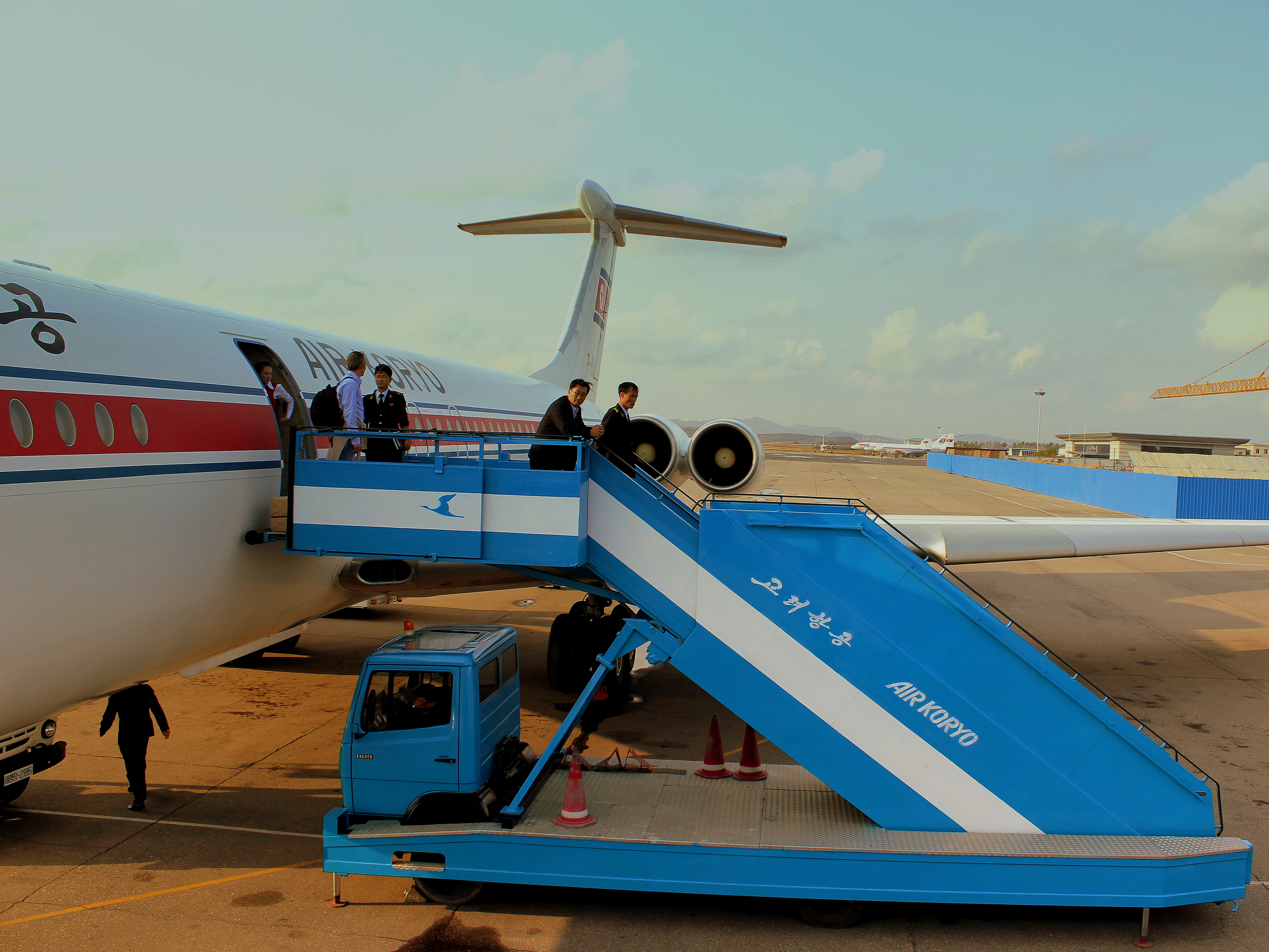 Sunan International Airport Pyongyang North Korea