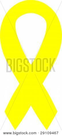 Support Our Troops Ribbon Vector