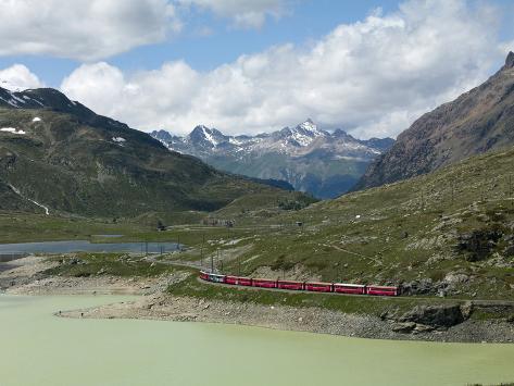 Swiss Glacier Express Train