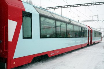 Swiss Glacier Express Train