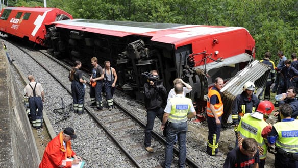 Swiss Glacier Express Train