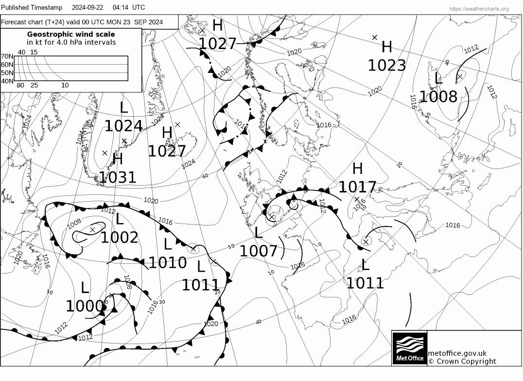 Synoptic Weather Map Uk