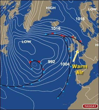 Synoptic Weather Map Uk