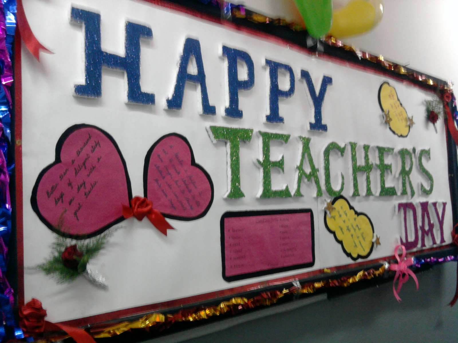 Teachers Day Celebration