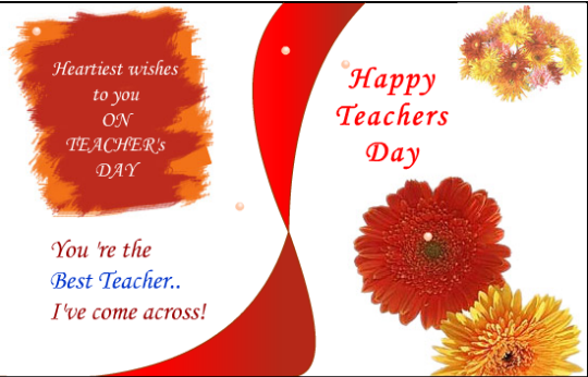 Teachers Day Celebration In School Report