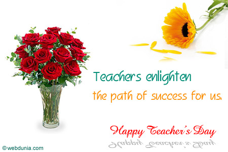 Teachers Day Greeting Card