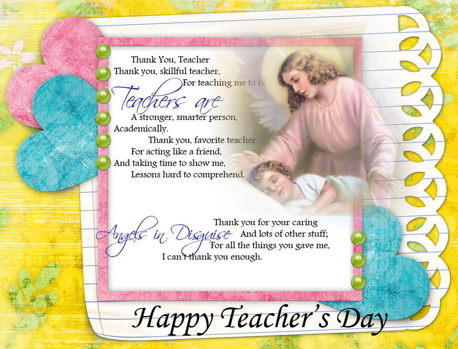 Teachers Day Wishes Cards