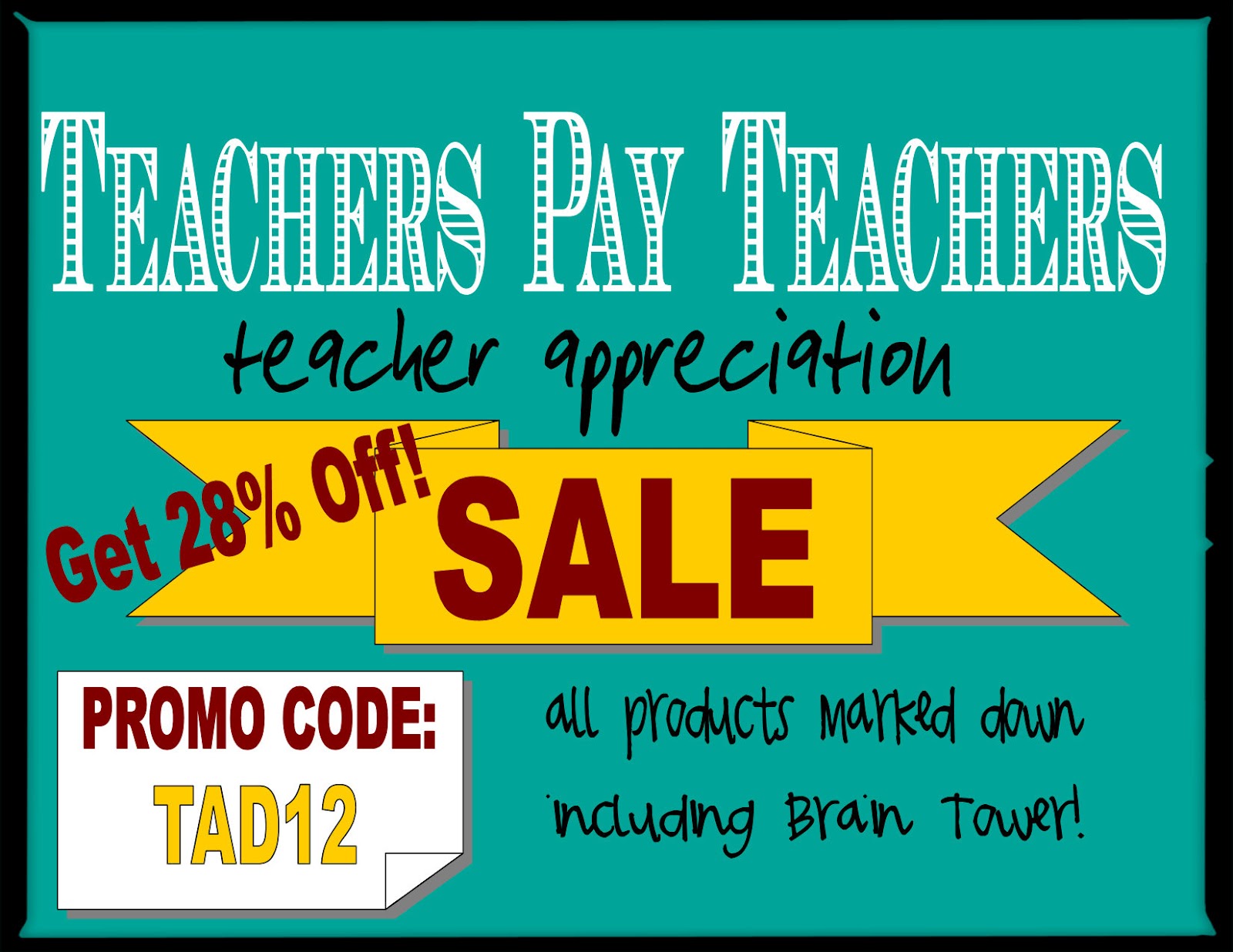 Teachers Pay Teachers Sale