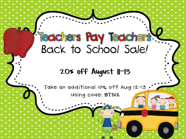 Teachers Pay Teachers Sale