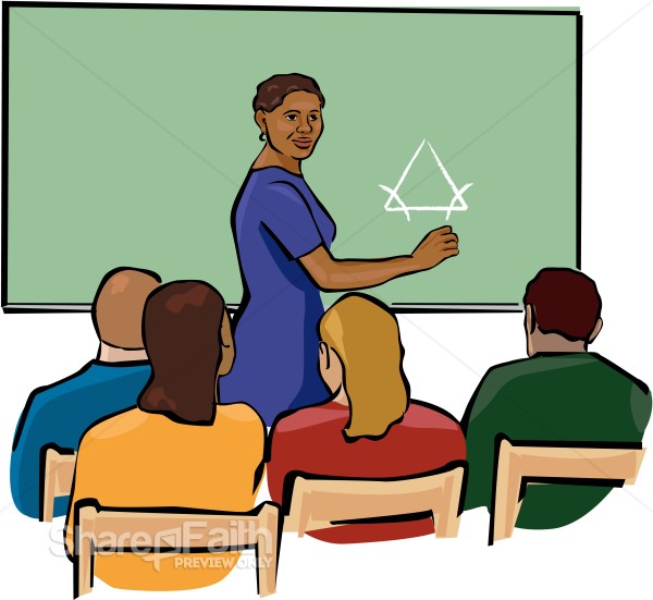 Teachers Teaching Clipart