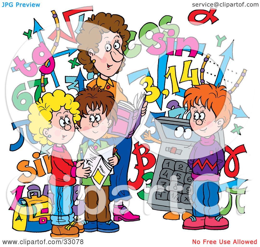 Teachers Teaching Clipart