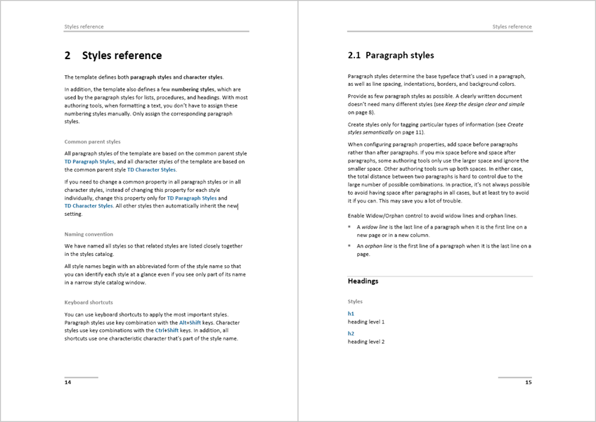 Technical Documentation Template Sample