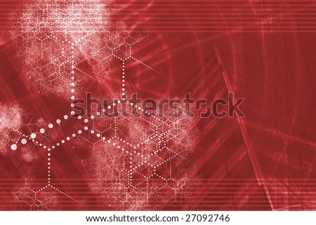 Technology Wallpaper Red