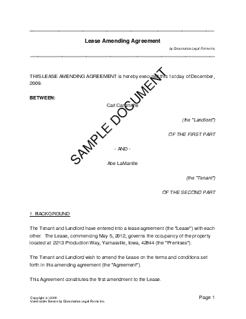 Tenancy Agreement Template Free Uk