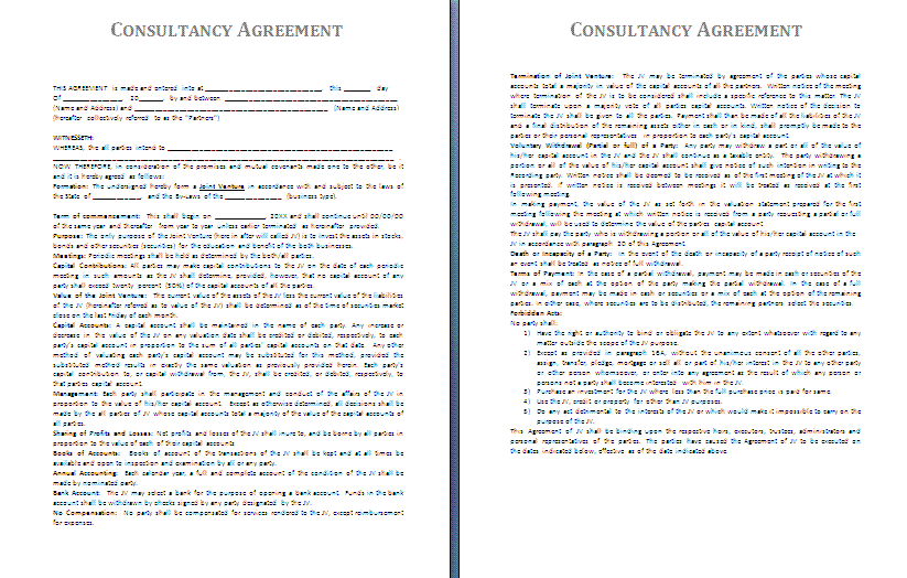 Terms And Conditions Template