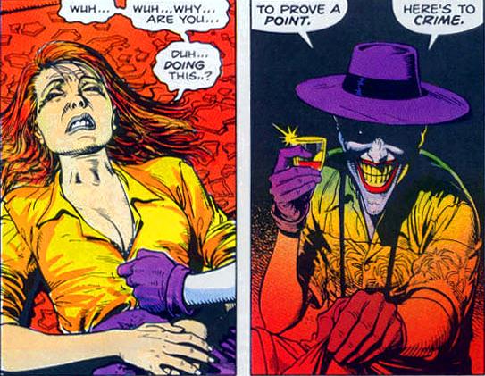 The Killing Joke Barbara Gordon Undressed