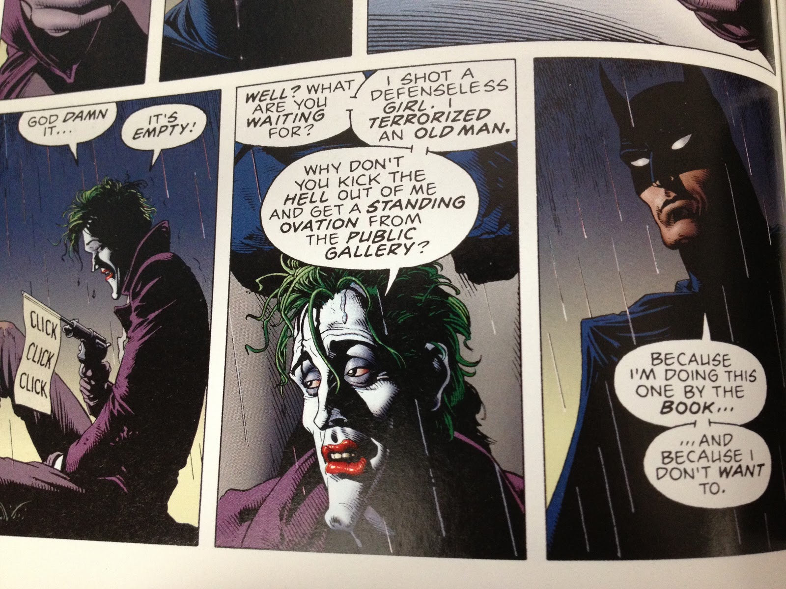 The Killing Joke Batman Comic