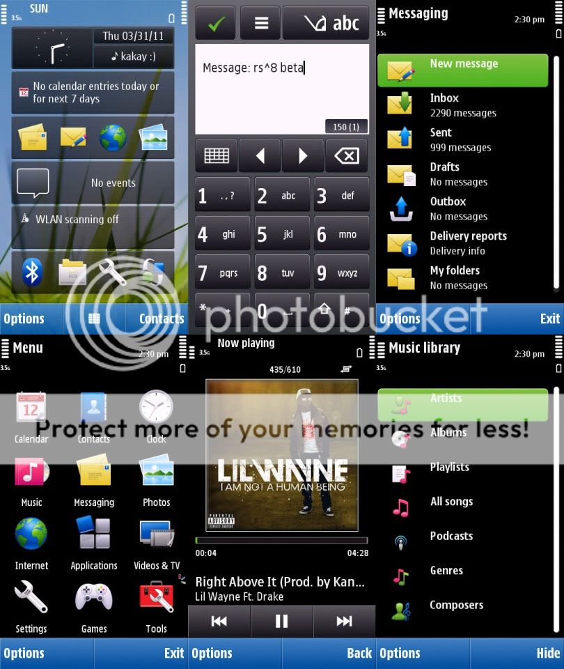 Themes For Nokia 5800 Xpressmusic