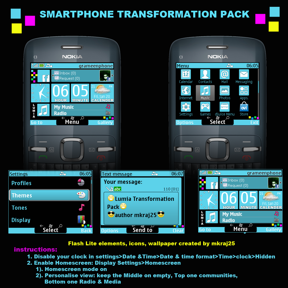 Themes For Nokia C3