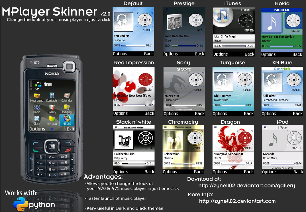 Themes For Nokia N70