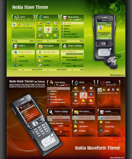 Themes For Nokia N73 Music Edition