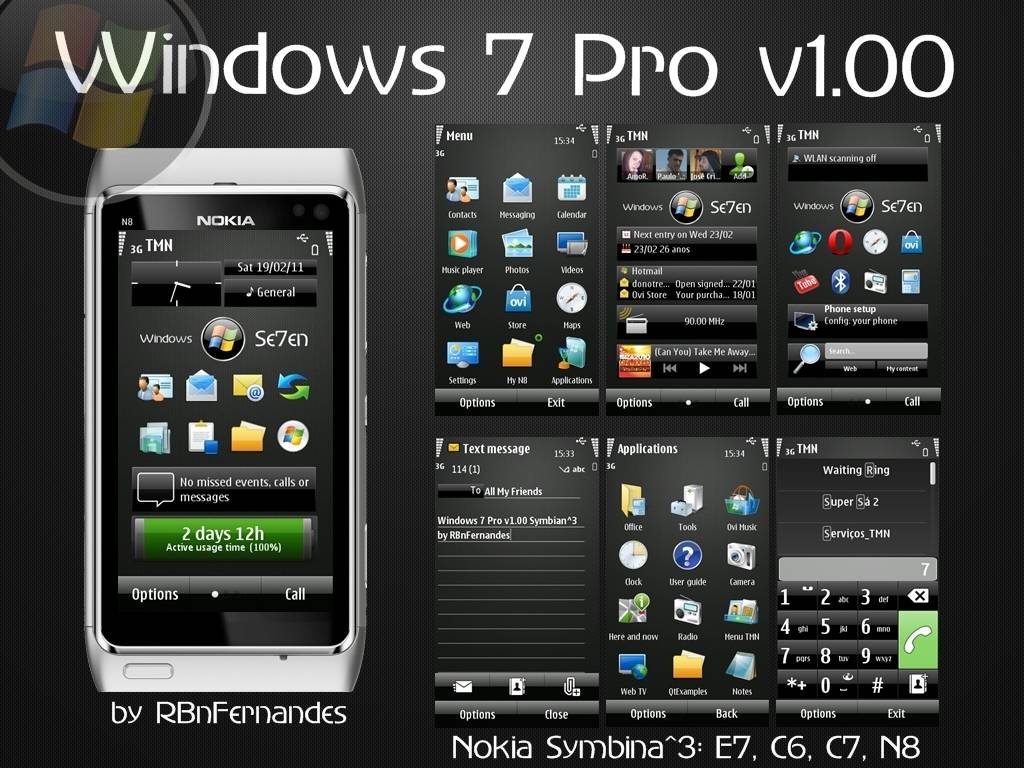 Themes For Windows 7 Professional