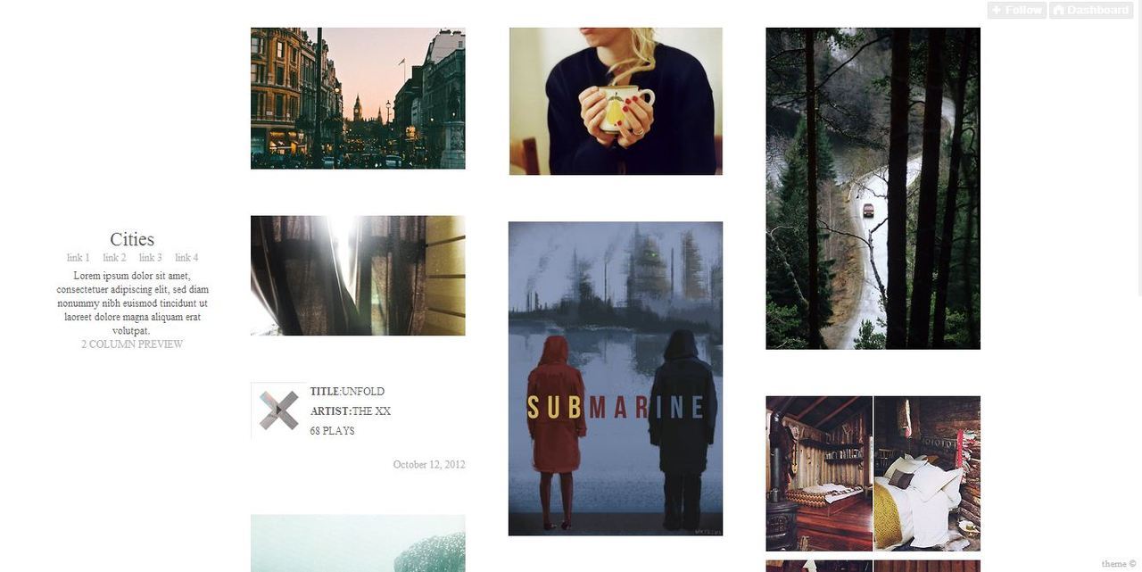 Themes Para Tumblr Femininos