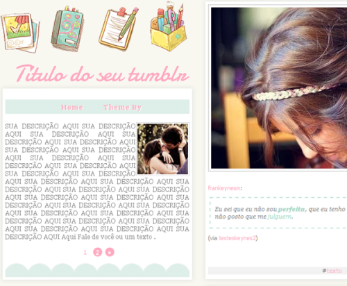 Themes Para Tumblr Femininos