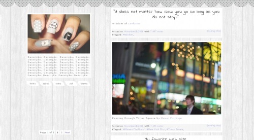 Themes Para Tumblr Femininos Perfeitos