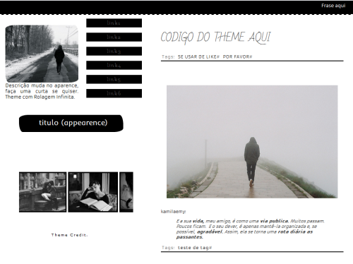 Themes Para Tumblr Femininos Preto E Branco