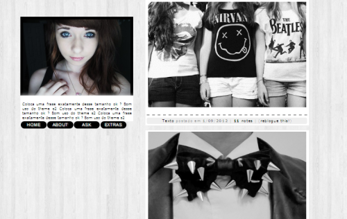 Themes Para Tumblr Femininos Preto E Branco