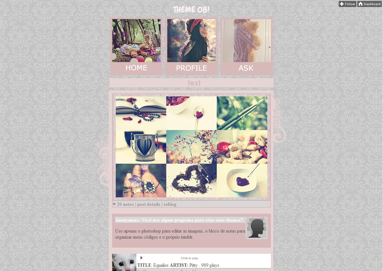 Themes Para Tumblr Femininos Rock