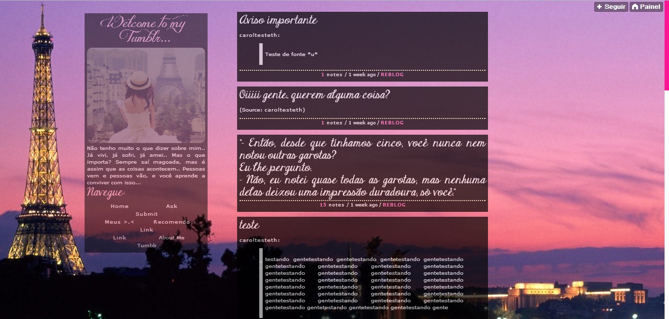 Themes Para Tumblr Femininos Simples