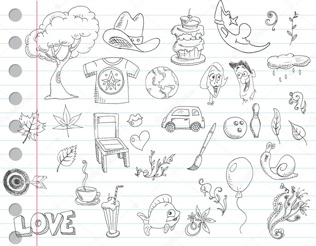 Things To Doodle In A Notebook