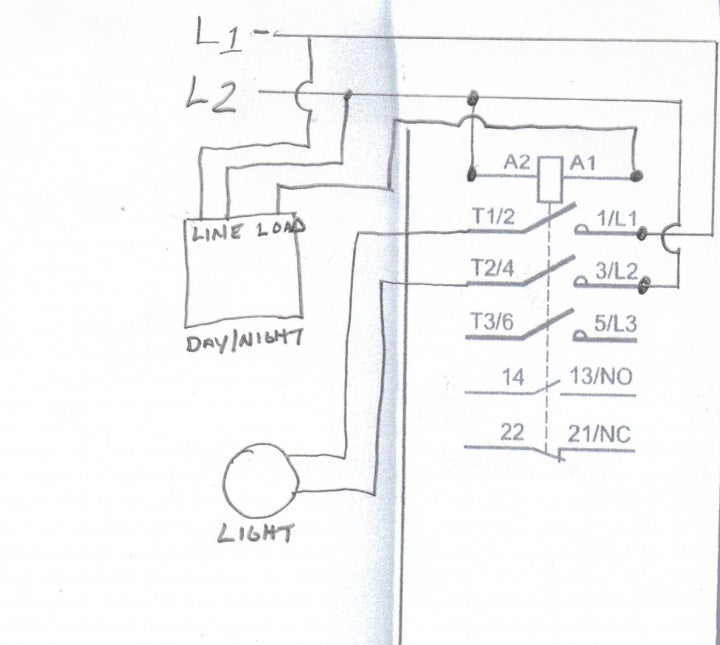 Three Phase Contactor Wiring Diagram