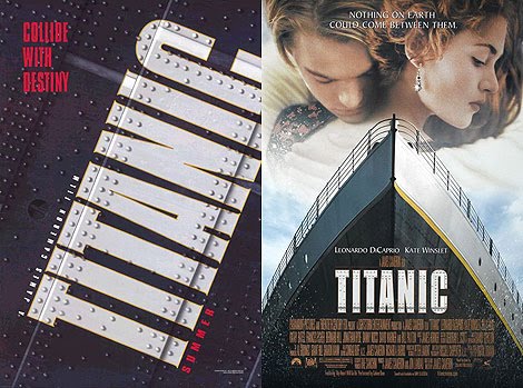 Titanic Movie Poster Font