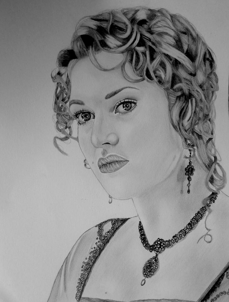 Titanic Movie Rose Drawing