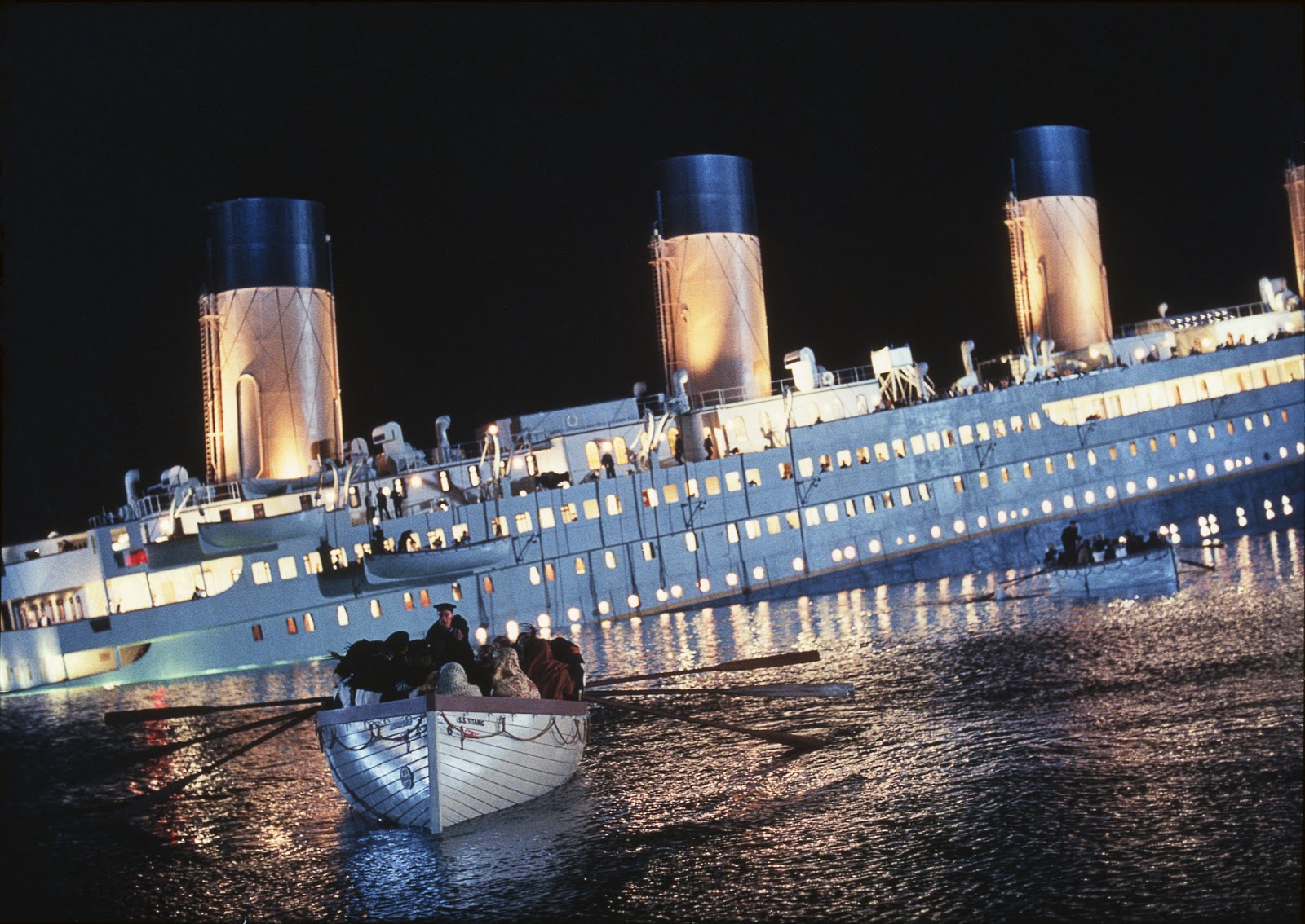 Titanic Movie Scenes Boat