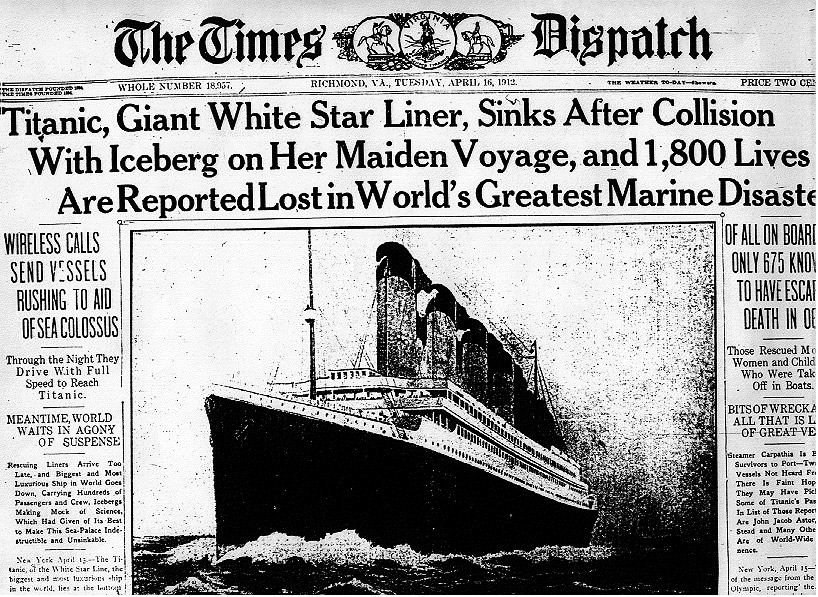 Titanic Pictures Before It Sank