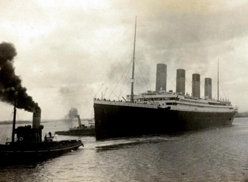 Titanic Pictures Sinking Wreck