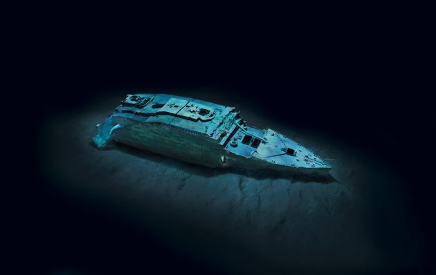 Titanic Pictures Underwater Human Remains